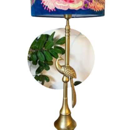 Peacock table online lamps for sale
