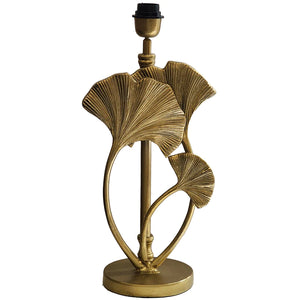 Bronze Lotus Leaf lamp base