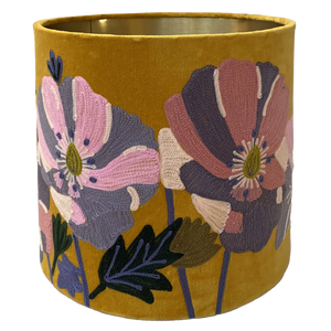 Wildflower on Yellow Velvet