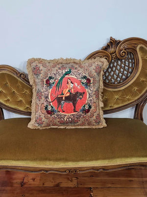 Alice Fringed Cushion