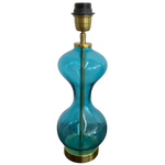 Turquoise Hourglass Lamp base