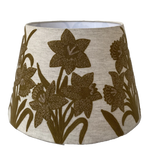 Narcissus Butternut on Linen Butternut Tapered Shade