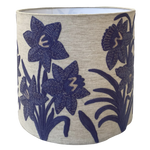 Narcissus Lavendar on Linen