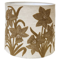 Narcissus Butternut on Floral Linen