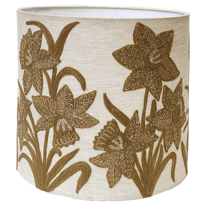 Narcissus Butternut on Linen