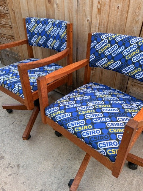 CSIRO 1970's Swivel Office Chair