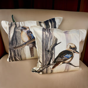 Kookaburra Lumbar cushion cover PRE ORDER