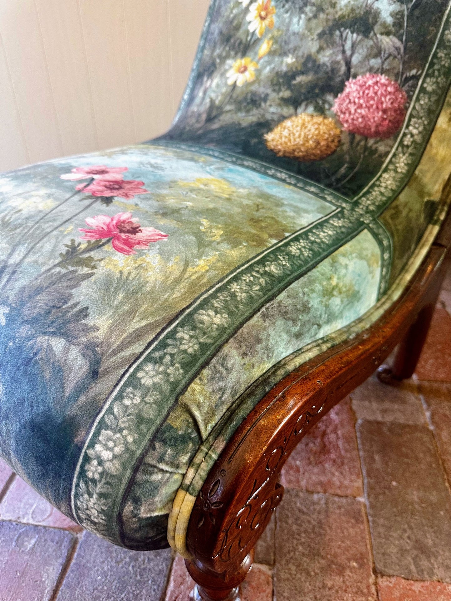 Vintage Slipper Chair