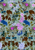 Hummingbird Damask