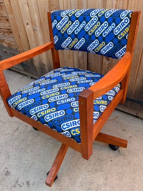 CSIRO 1970's Swivel Office Chair