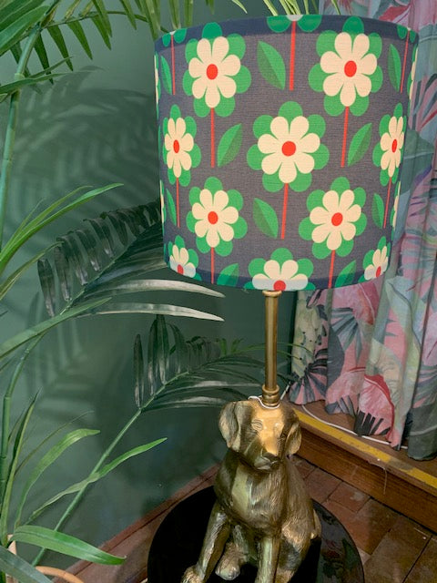 Retro Style Daisy lampshade