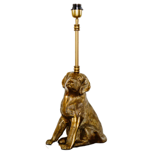 Bronze Labrador Lamp base