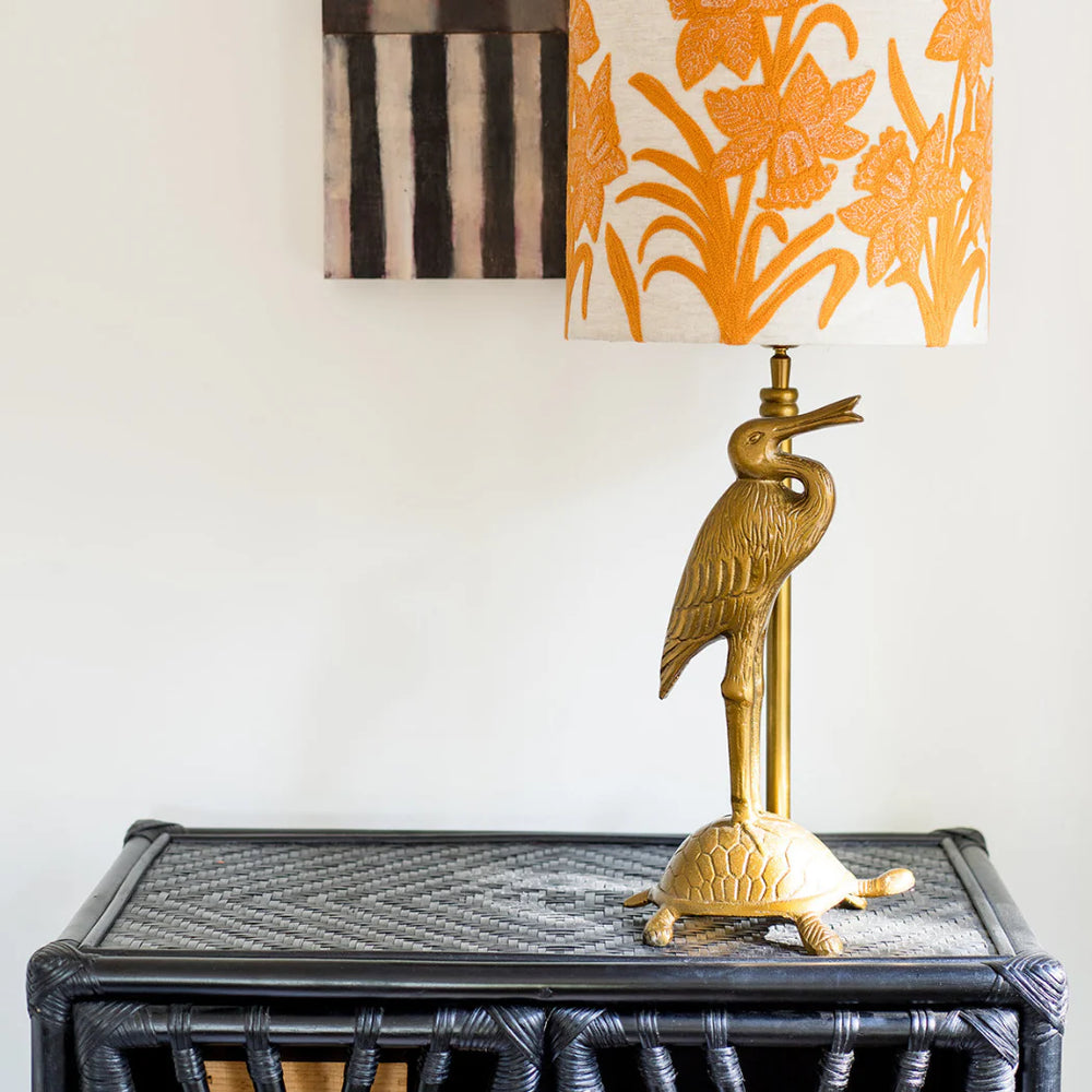 Narcissus Butternut on Linen
