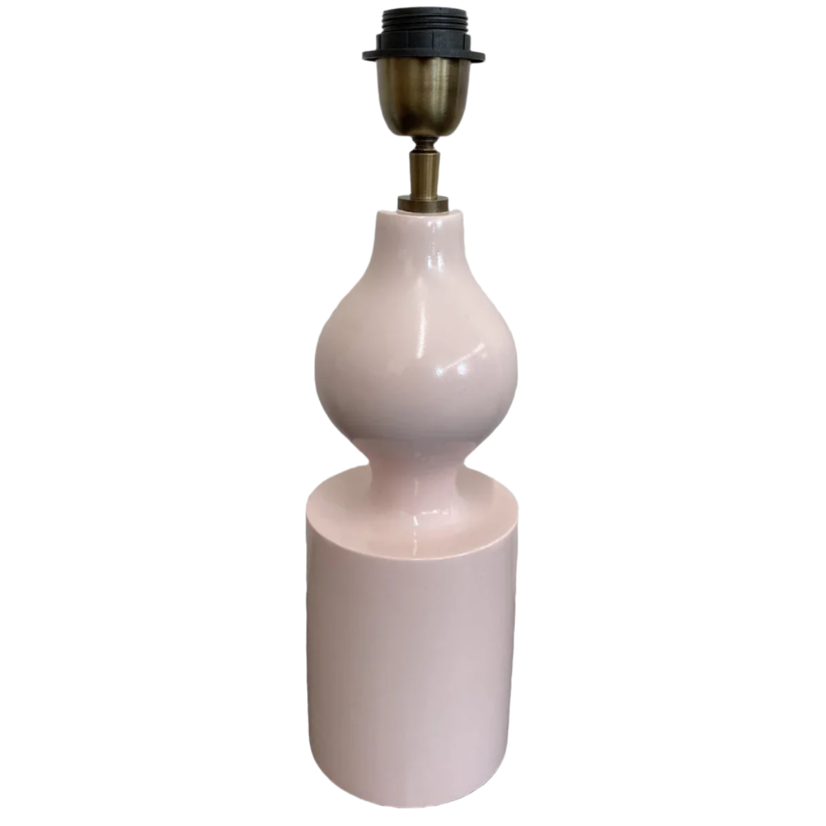 New Capri Lamp base in Pale Pink