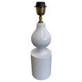 New Capri Lamp base in White