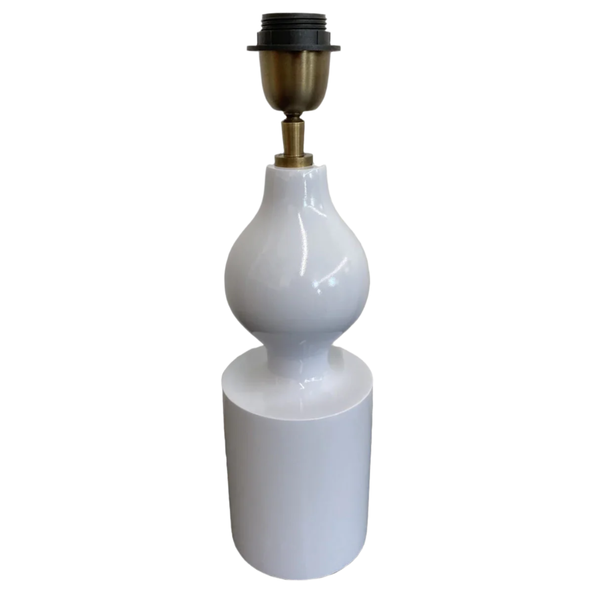 New Capri Lamp base in White