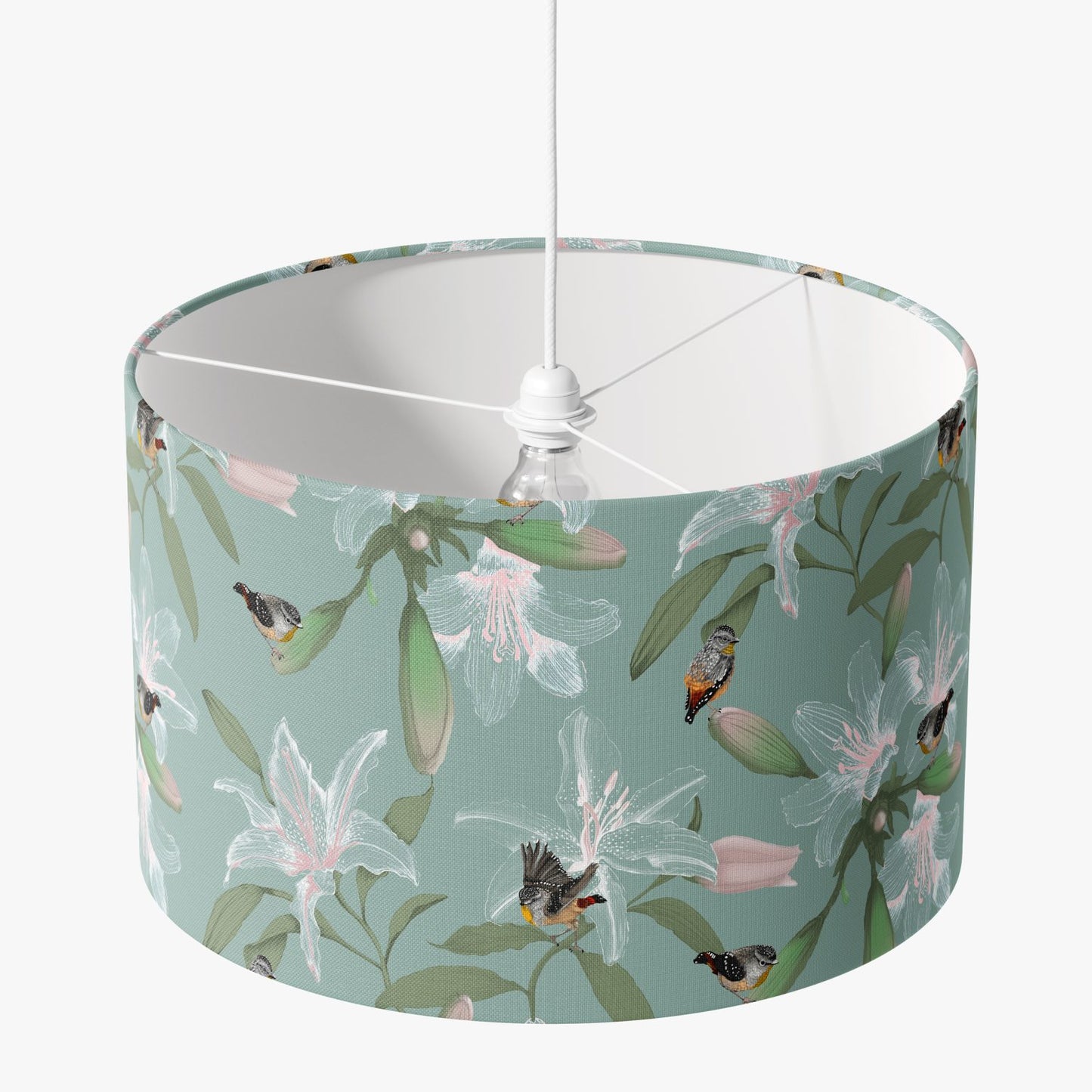 The Lily White Custom made Lampshade