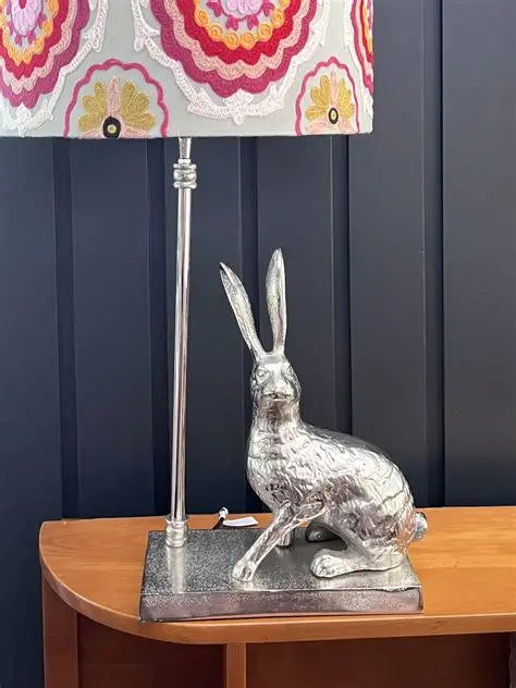 Silver Hare Lamp base