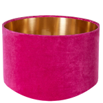 Fuchsia Velvet Lampshade