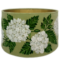 Hydrangeas on Green lampshade