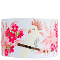 Cockatoo on White Linen