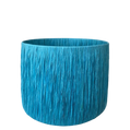 Turquoise Raffia lampshade extra sml
