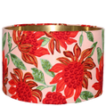 Waratah on Pink Velvet