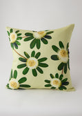 Banksia Green 100% Linen Cushion Cover