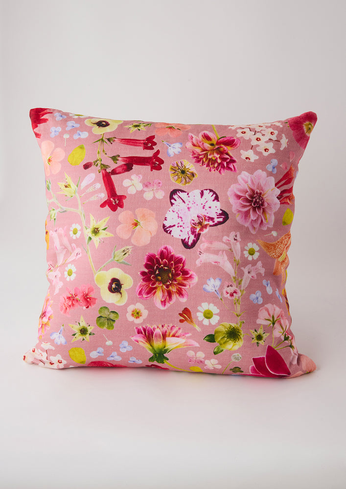 Flower Bomb 100% Linen Cushion Cover