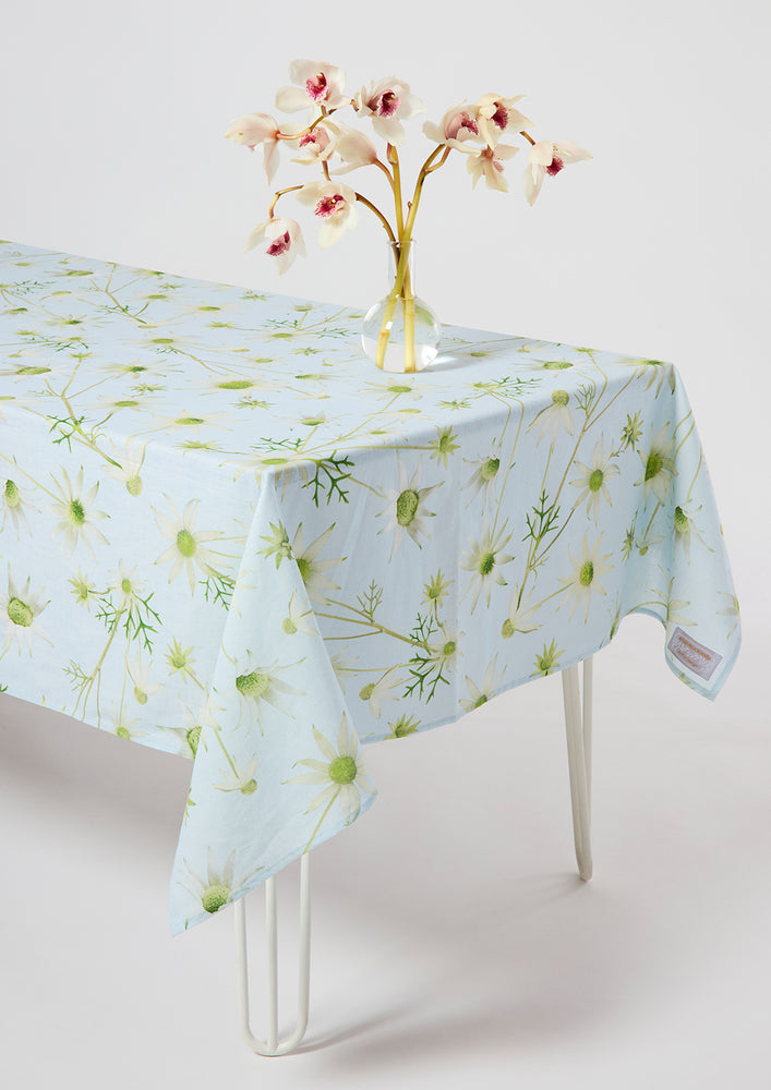 Flannel Flowers Tablecloth