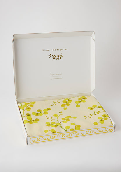 Yellow Wattle Tablecloth