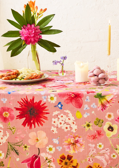 Spring Flowerbomb Tablecloth
