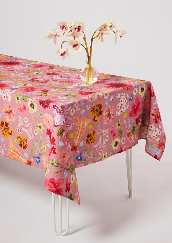 Spring Flowerbomb Tablecloth