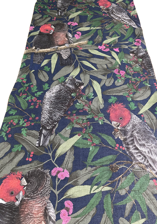 Gang Gang Linen Table Runner PRE ORDER