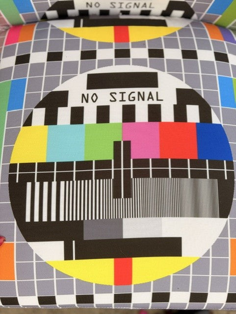 TV Test Pattern Chair