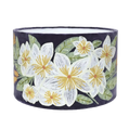 Frangipani Velvet Lampshade large