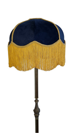 Navy and Gold Ritz lampshade