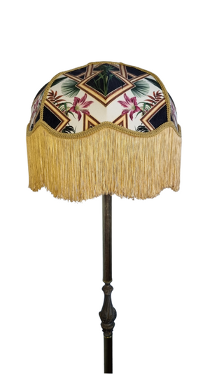 Art deco table lamp shade deals