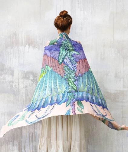 Shovava Dulce organic cotton shawl