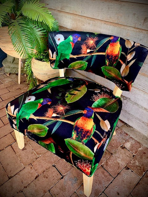 Beaks and Blooms Chair