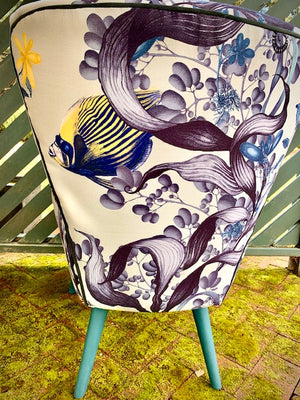 Underwater wonderland accent chair ONE ONLY