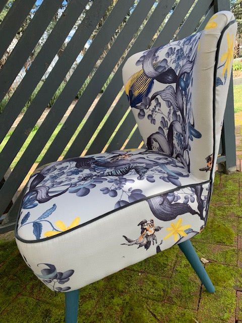 Underwater wonderland accent chair ONE ONLY