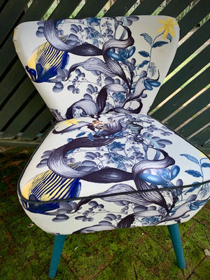 Underwater wonderland accent chair ONE ONLY