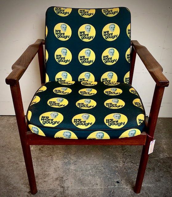 We Want Gough! restored retro office chair