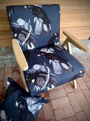 Night Cockatoo armchair