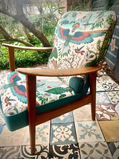 Paradise Frontier restored mid century armchair PRE ORDER