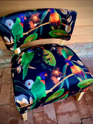 Beaks and Blooms Chair