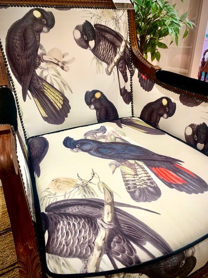 Black Cockatoo Mahogany Two Seater