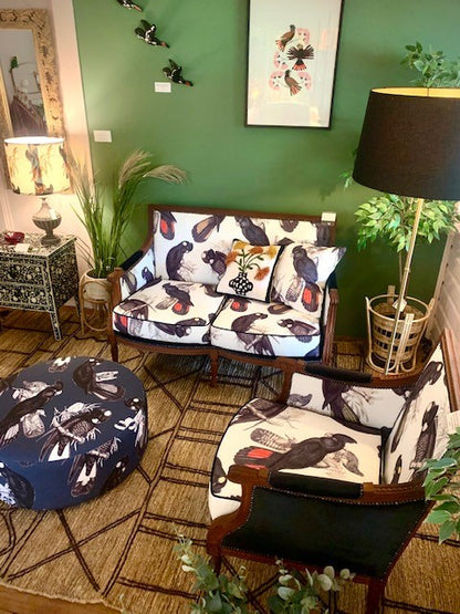 Black Cockatoo Mahogany Two Seater