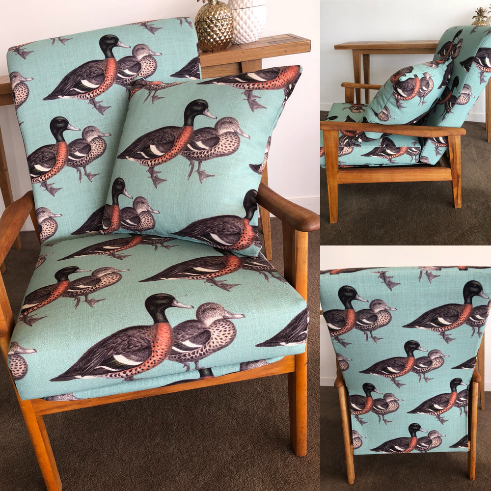 Ducks and Drakes Timber TV chair